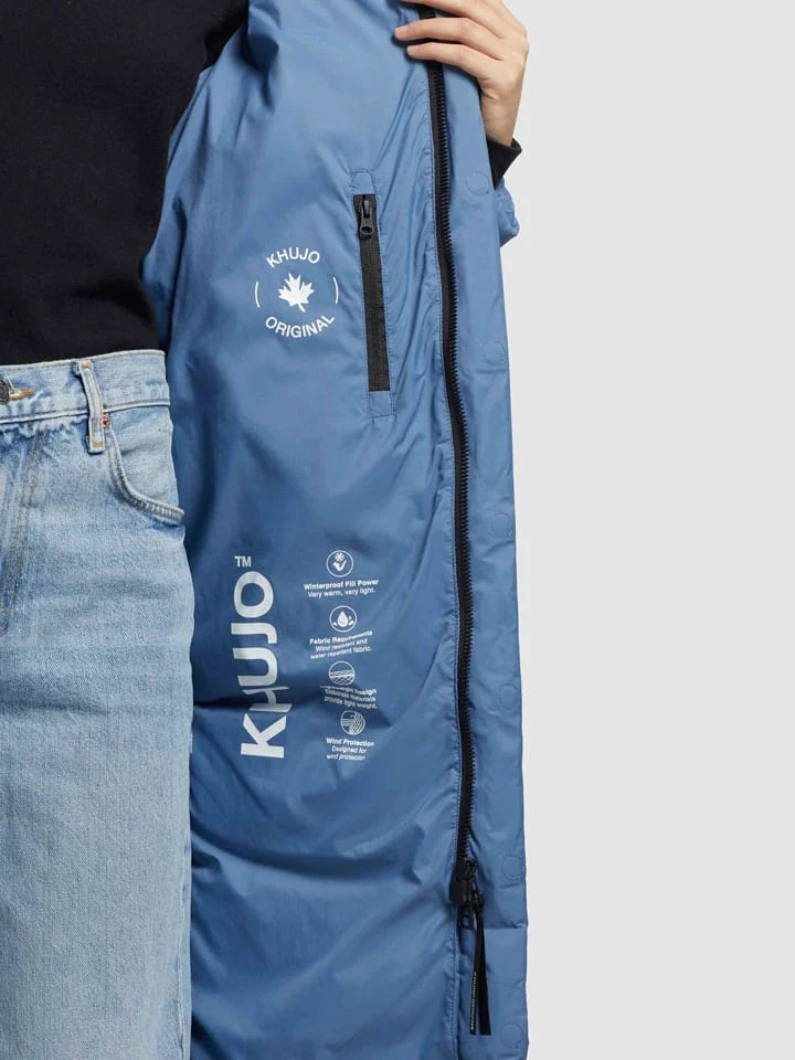 Wintermantel "Julina Matt" in Blau Khujo Wintermantel "Julina Matt" In Blau -Deutschland Khujo Verkaufs-Shop khujo wintermantel julina matt in blau 6